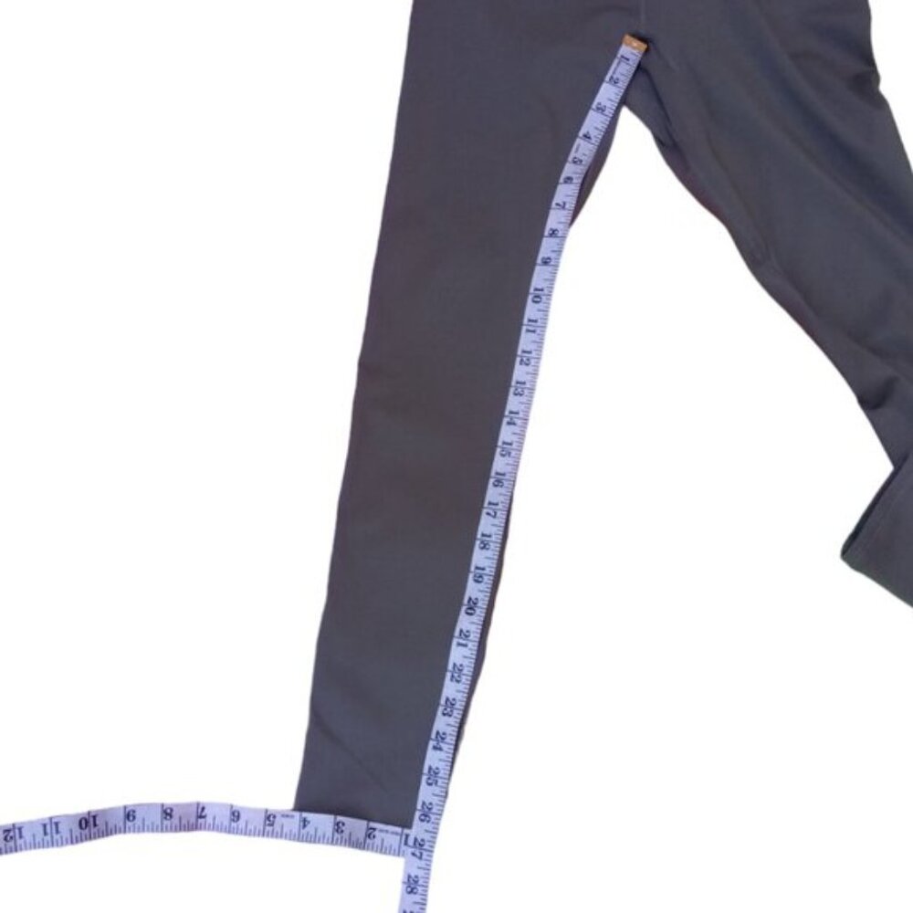 Fabletics zippered olive athletic leggings sz S/M - Picture 8 of 9